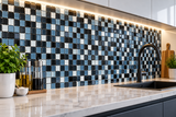 Self-Adhesive Glass Mosaic 30x30 cm. SW-00002369