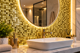 Self-Adhesive Glass Mosaic 30x30 cm. SW-00002372