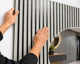 Self-Adhesive 3D Slat Wall Panels 68х67cm 5mm SW-00002532