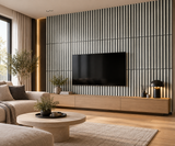 Self-Adhesive 3D Slat Wall Panels 68х67cm 5mm SW-00002532