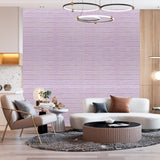 3D wall panel 70*77cm Brick Purple 015