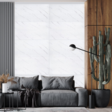 Samoprzylepny dekoracyjny panel ścienny 3D 70*70cm 4mm Marmur Biały 364