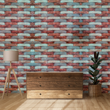 3D wall panel 70*77cm Old Brick Multi 340