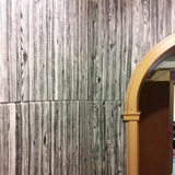 3D wall panel 70*70cm 6mm Wood Black White 081