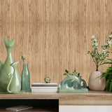 3D wall panel 70*70cm 5mm Wood Brown 090