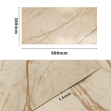 Vinyl tile 600*300*1,5mm Marble Beige SVT-101 mat