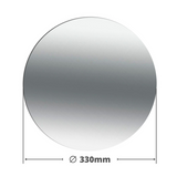 Lustra akrylowe samoprzylepne 330 mm L-03