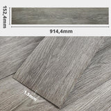 Vinyl tile 152,4*914,4*1,5mm Wood Grey SVT-003