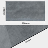 Vinyl tile 600*300*1,5mm Marble Dark Grey SVT-110