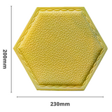 Panel dekoracyjny 3D samoprzylepny 20*23cm 8mm Żółty 1101 TR-Z1-2