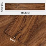 Vinyl tile 152,4*914,4*1,5mm Wood Brown SVT-004