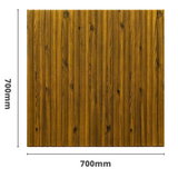 Panel ścienny 3D 70*70cm 8,5mm Drewno Bambusowe 072