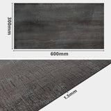 Self-adhesive vinyl tile 600*300*1,5mm MARBLE Dark Grey SVT-105