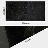 Vinyl tile 600*300*1,5mm Marble Black SVT-106
