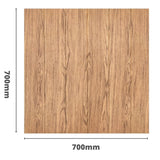 Panel ścienny 3D 70*70cm 5mm Drewno Brąz 090