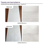 3D decorative wall panel in a roll 1990*70cm 3mm BRICK White 173 R001-3