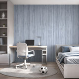 Samoprzylepne lamele w rolce – Panel ścienny 60 × 300 cm WB-KC-1058