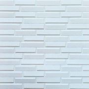 3D wall panel 70*77cm Brick White 031